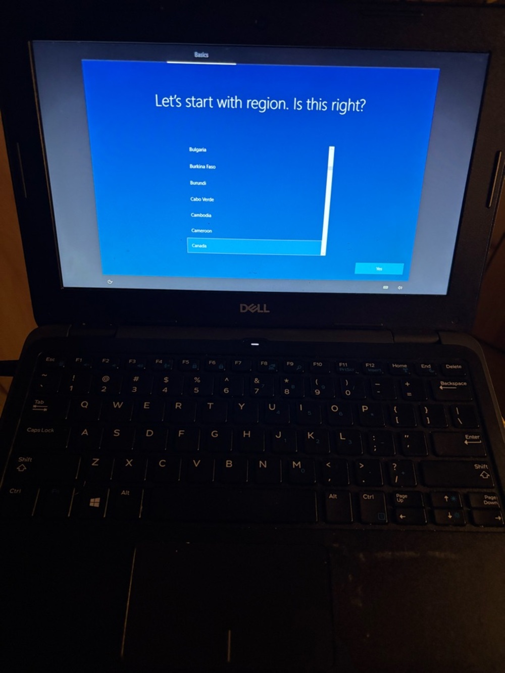 Dell Black 11.6" Laptop -